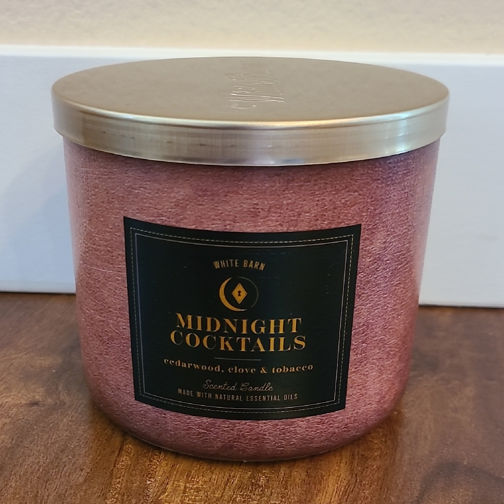MIDNIGHT COCKTAILS 3 wick Candle Bath and Body Works